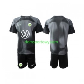 Koszulka VfL Wolfsburg Bramkarska Dziecięcy Domowe Koszulki Piłkarskie 2022-2023 Krótki Rękaw
